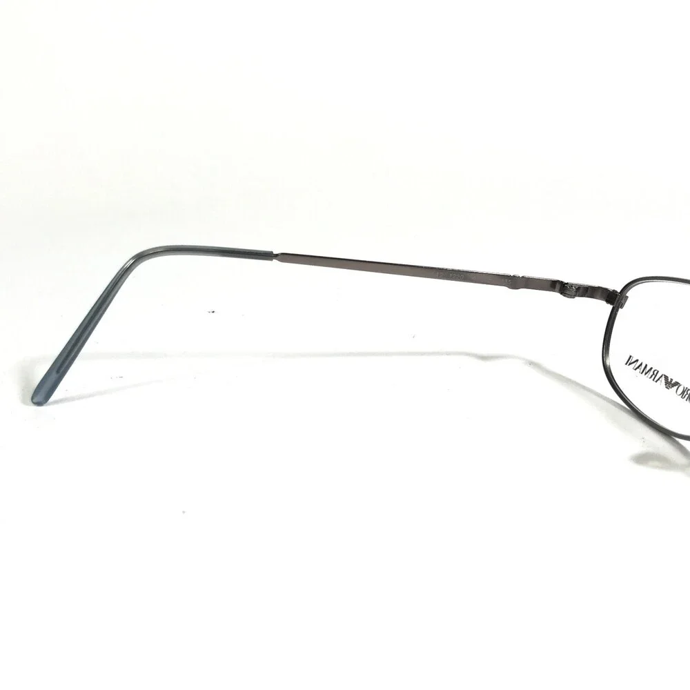 Emporio Armani Eyeglasses Frames 143 1220 Grey Blue Round Full Rim 49-18-142
